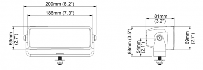 Pictor 830 12-24V 50W BltInDeutsch TT Undamp P